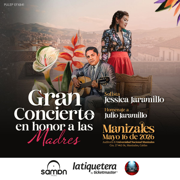 Homenaje a Julio Jaramillo con la solista Jessica Jaramillo en Manizales Homenaje a Julio Jaramillo con la solista Jessica Jaramillo en Manizales