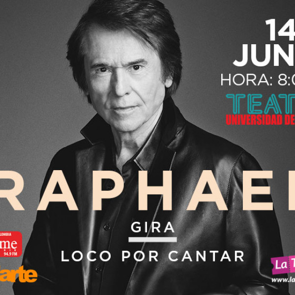 RAPHAEL GIRA LOCO POR CANTAR