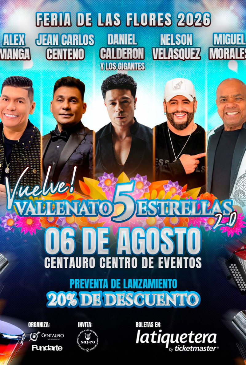 Vallenato 5 Estrellas - Envigado