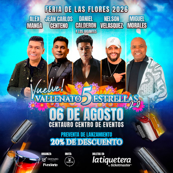 Vallenato 5 Estrellas - Envigado