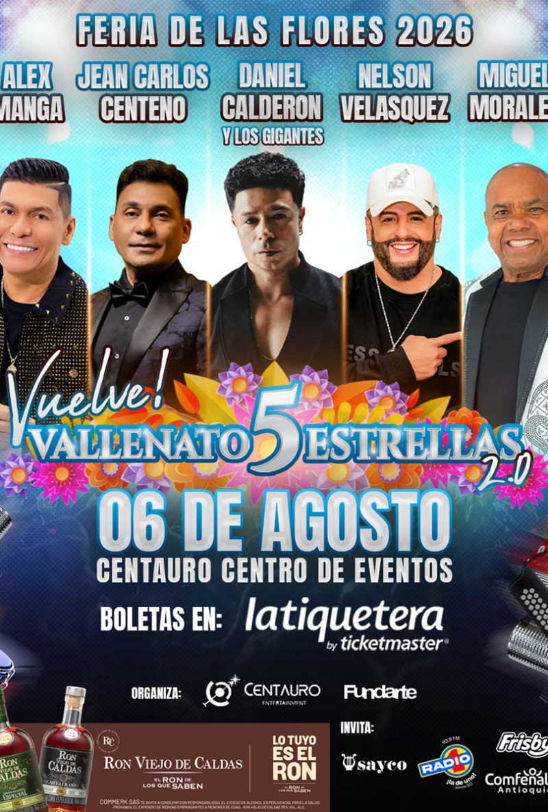 Vallenato 5 Estrellas - Envigado