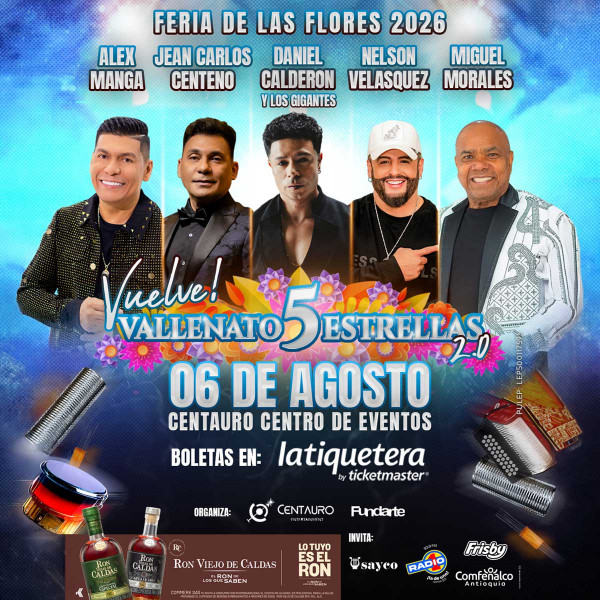 Vallenato 5 Estrellas - Envigado