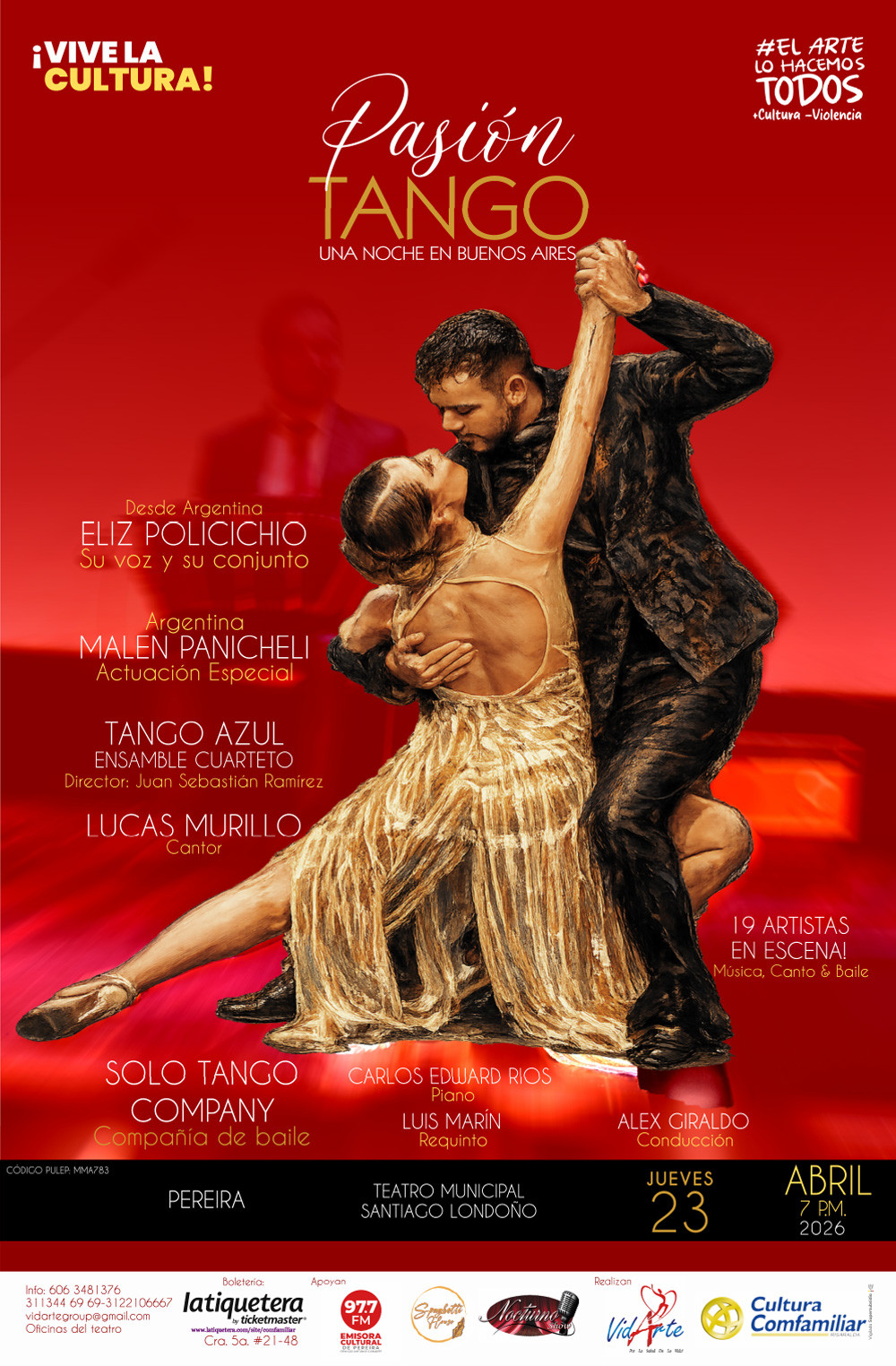 Flyer del evento