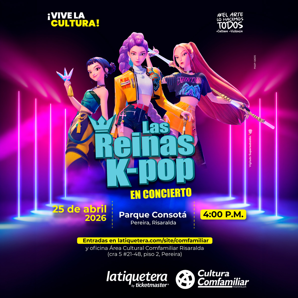 Flyer del evento