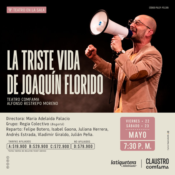 La triste vida de Joaquín Florido - Medellín La triste vida de Joaquín Florido - Medellín