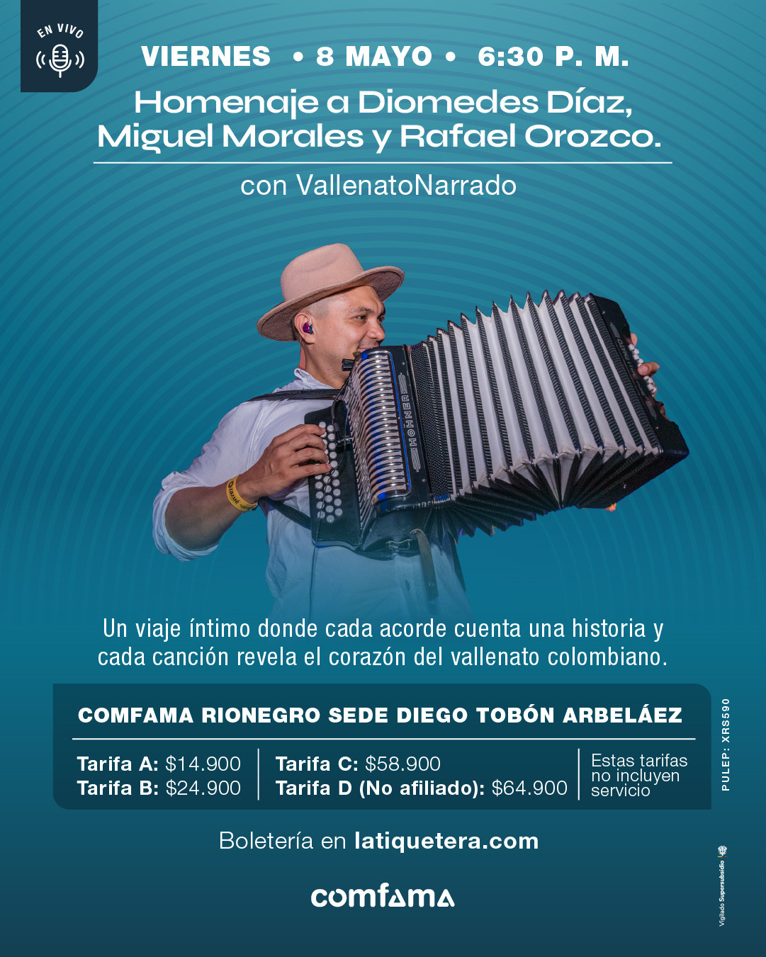 Flyer del evento