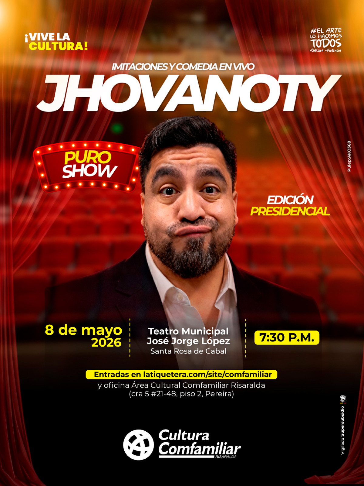 Flyer del evento