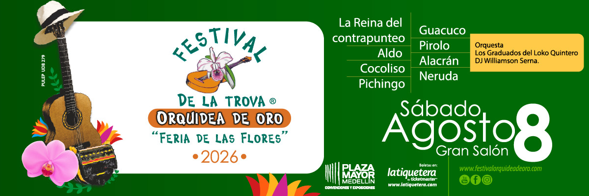 Festival de la Trova "Orquídea De Oro" en Medellín