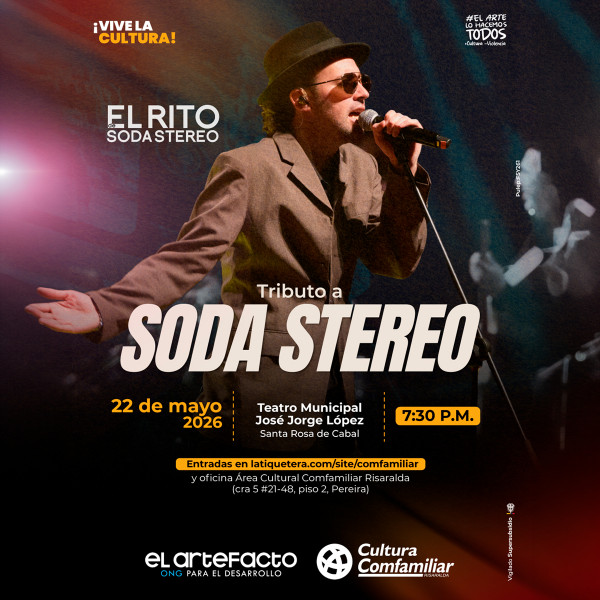 El rito – Tributo a Soda Stereo en Santa Rosa de Cabal