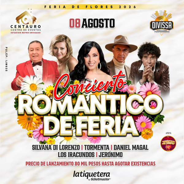 Concierto romántico de Feria - Envigado
