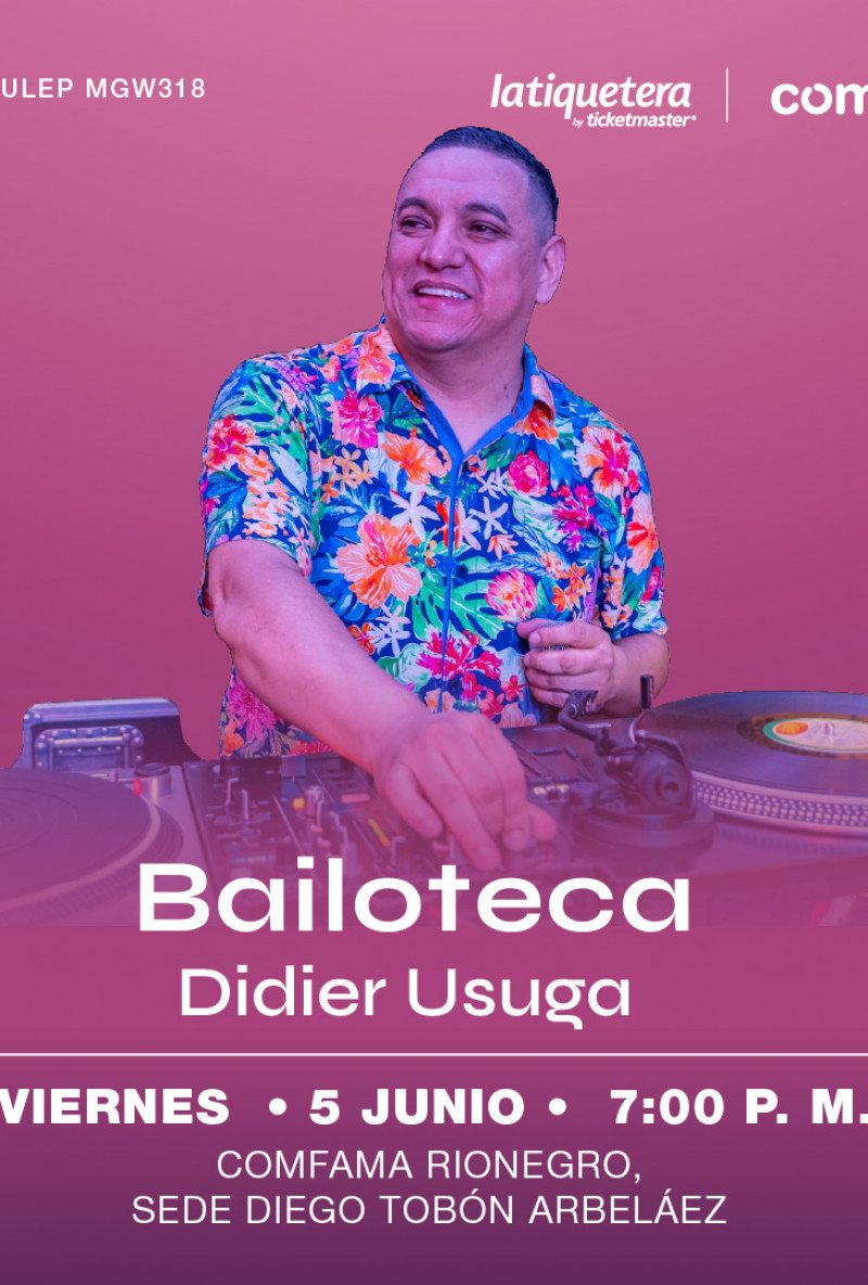 ¡Bailoteca con Didier Usuga!