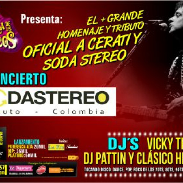 Tributo Oficial a Cerati y Soda Stereo