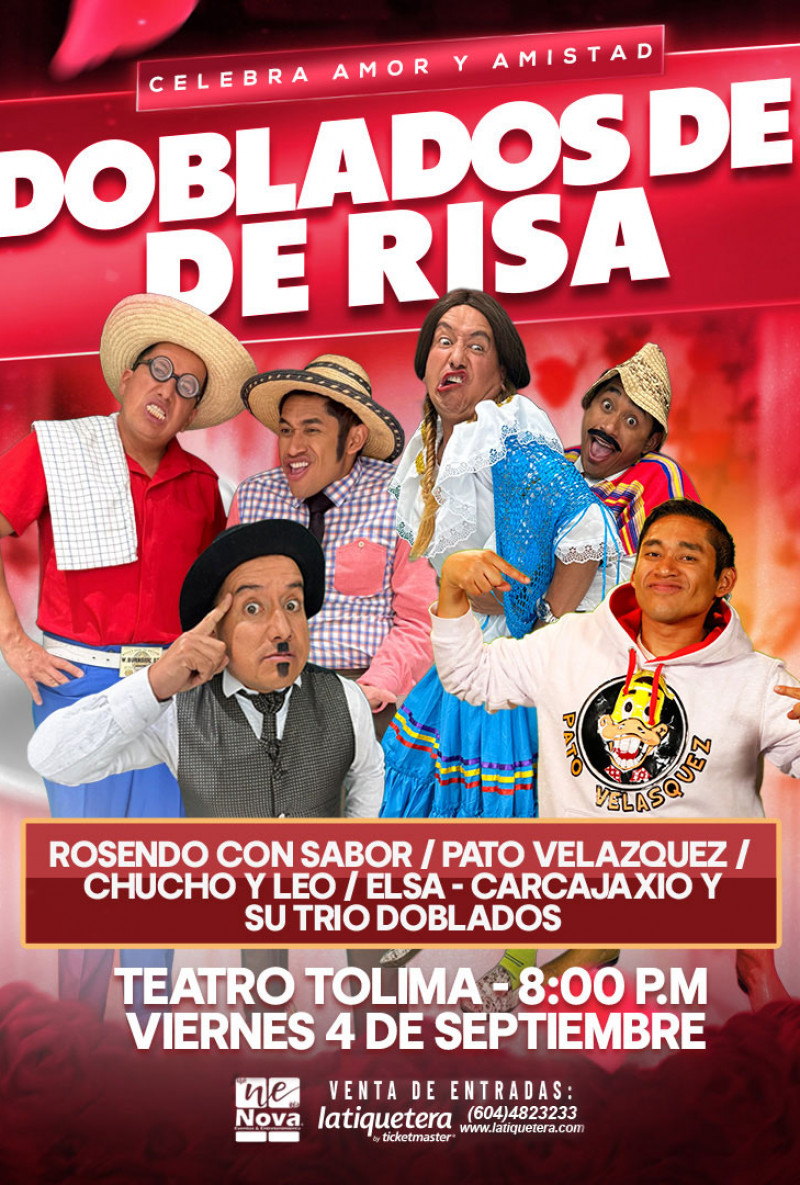 Amor y amistad con humor en Ibagué