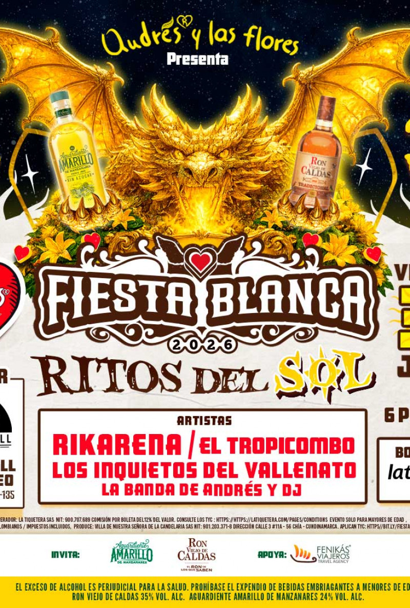 Fiesta blanca presenta: Ritos del sol