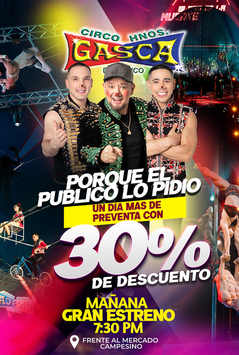 Circo Hermanos Gasca en Bucaramanga