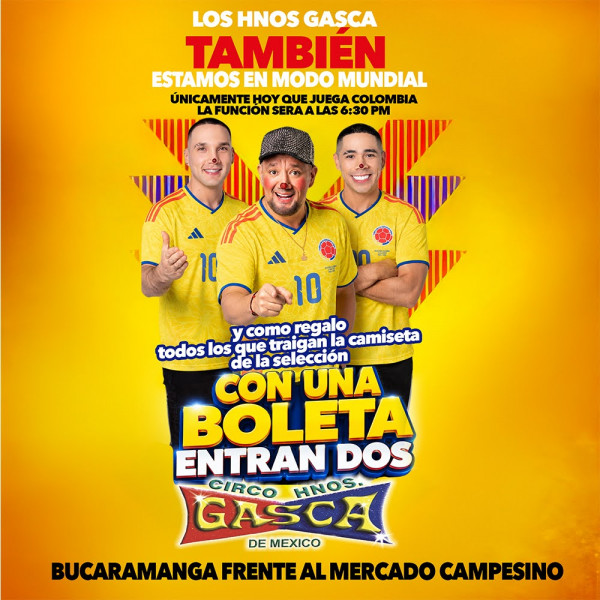Circo Hermanos Gasca en Bucaramanga