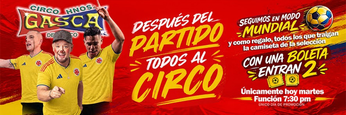 Circo Hermanos Gasca en Bucaramanga