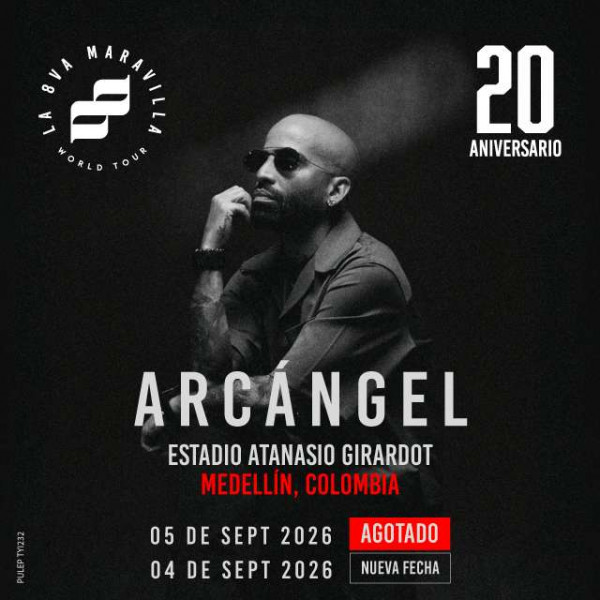 Arcángel - 20 Aniversario - Medellín