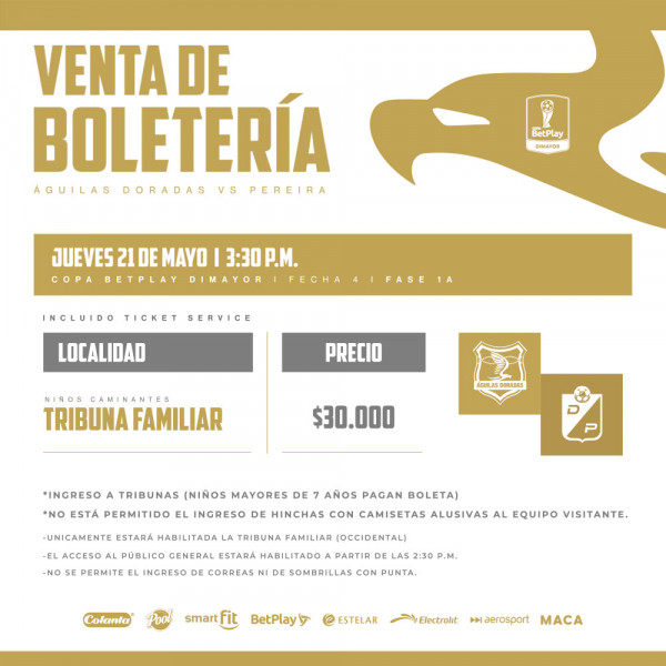 Águilas Doradas Vs Pereira Águilas Doradas Vs Pereira