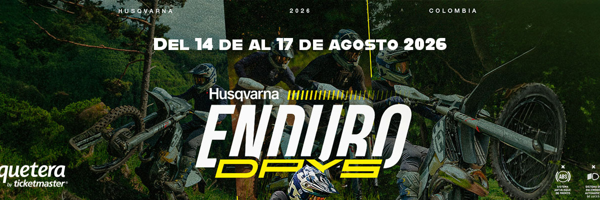 HUSQVARNA Enduro Days 2026 Agosto Anapoima - Apulo