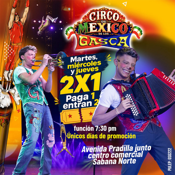 Circo de México de los hermanos Gasca en Chía