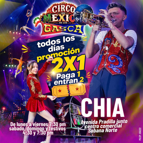 Circo de México de los hermanos Gasca en Chía