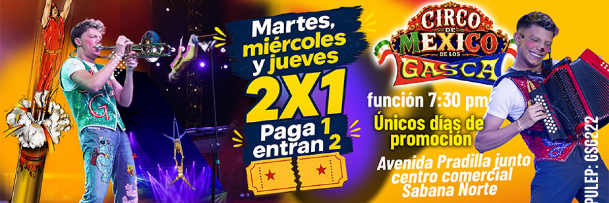 Circo de México de los hermanos Gasca en Chía