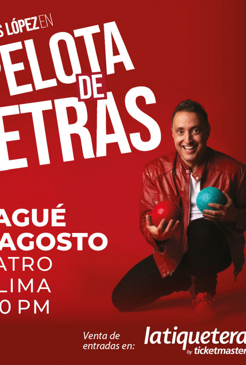 Andrés López - La pelota de letras en Ibagué
