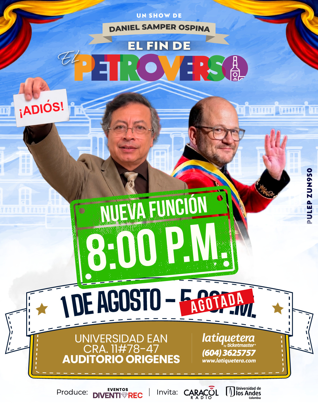 Flyer del evento