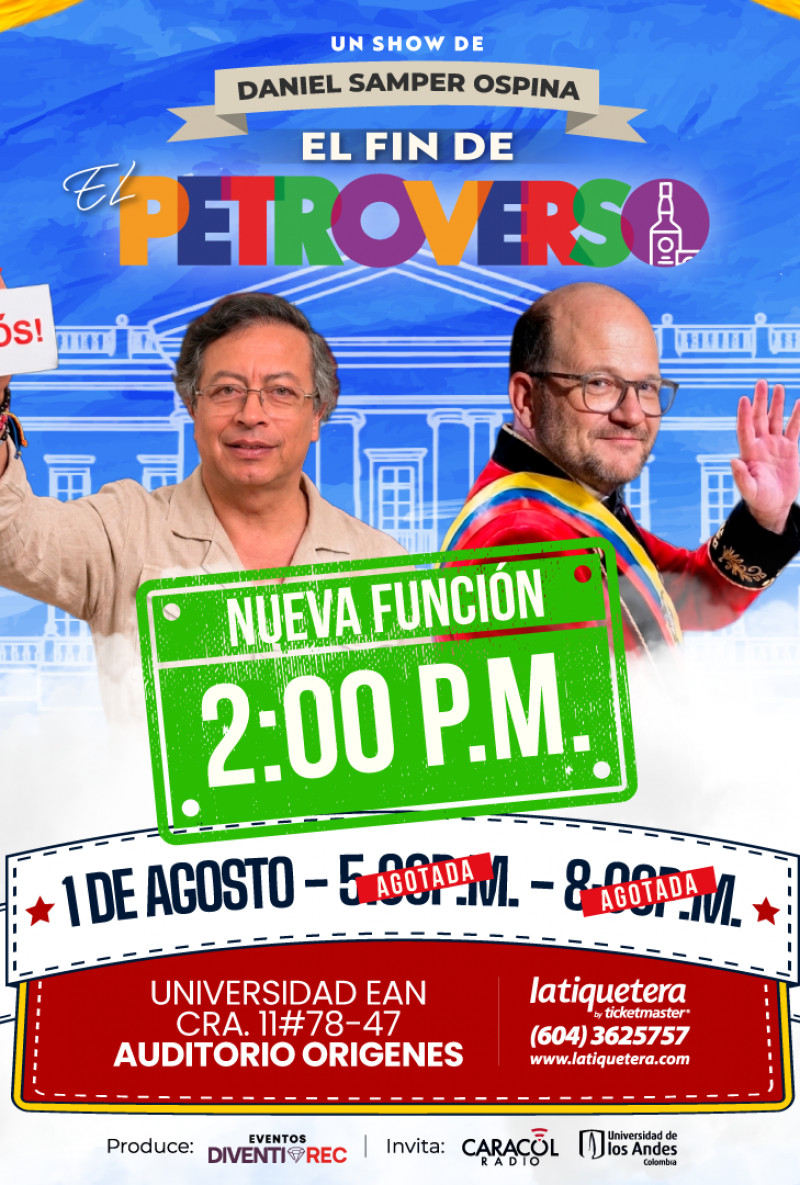 El final del Petroverso en Bogotá