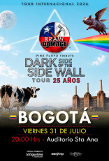 Brain Damage - tributo internacional a Pinkfloyd en Bogotá
