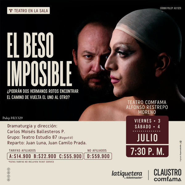 El beso imposible Medellín