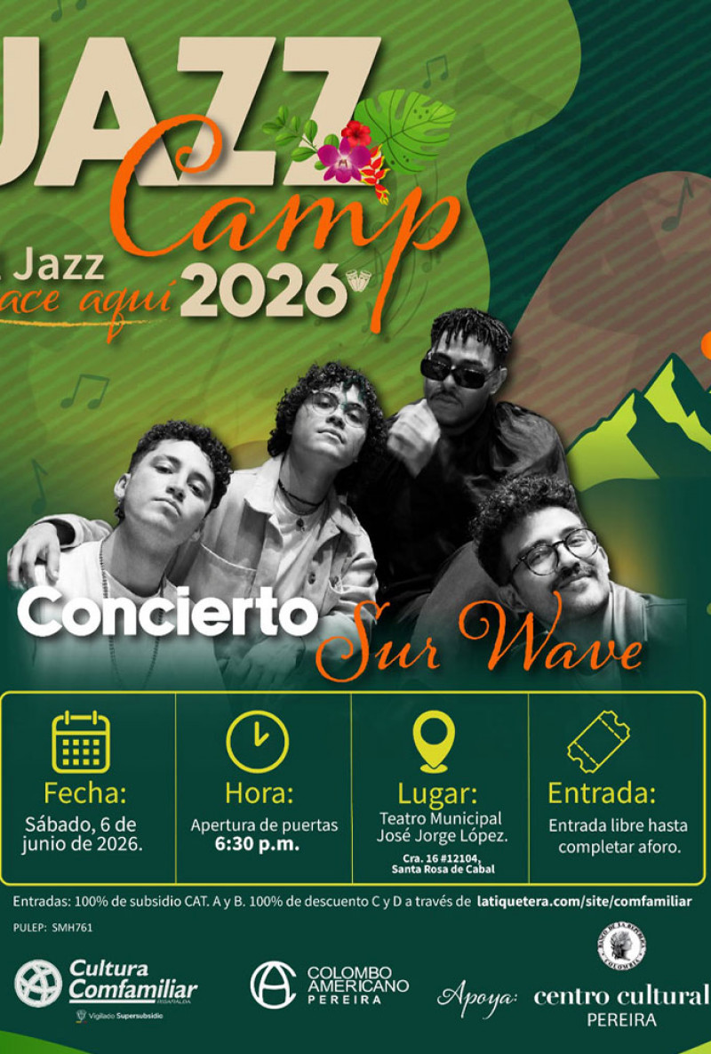 Clausura Jazz Camp – Sur Wave en Concierto