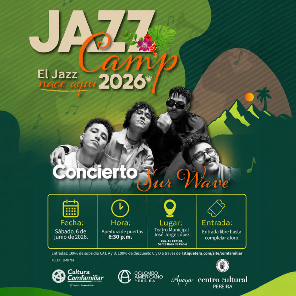 Clausura Jazz Camp – Sur Wave en Concierto