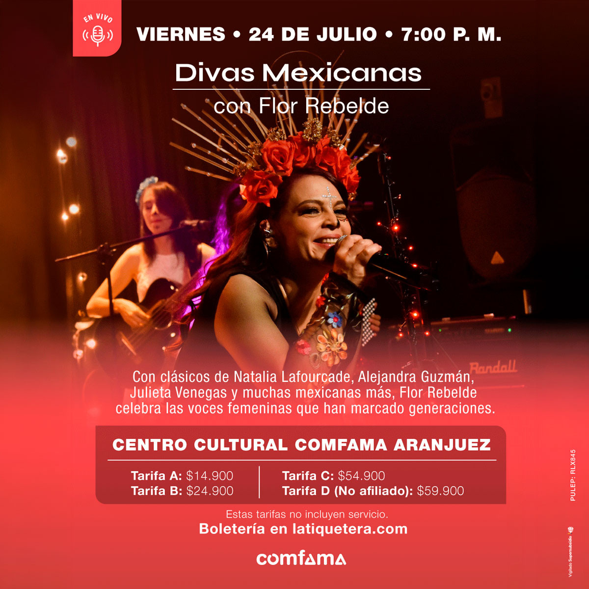 Flyer del evento