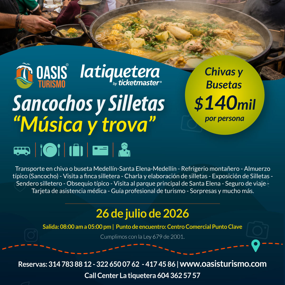 Flyer del evento