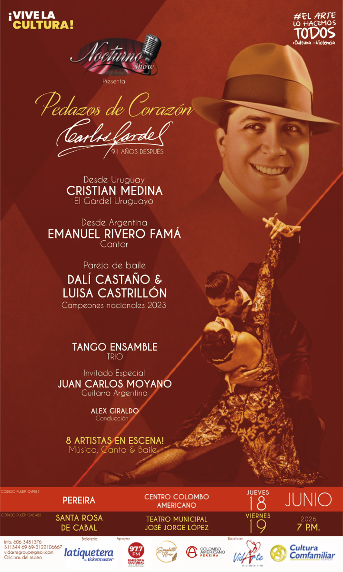 Flyer del evento