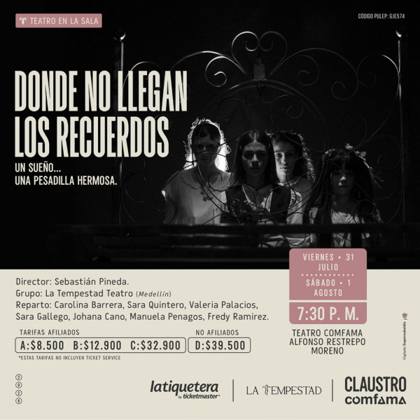Donde no llegan los recuerdos