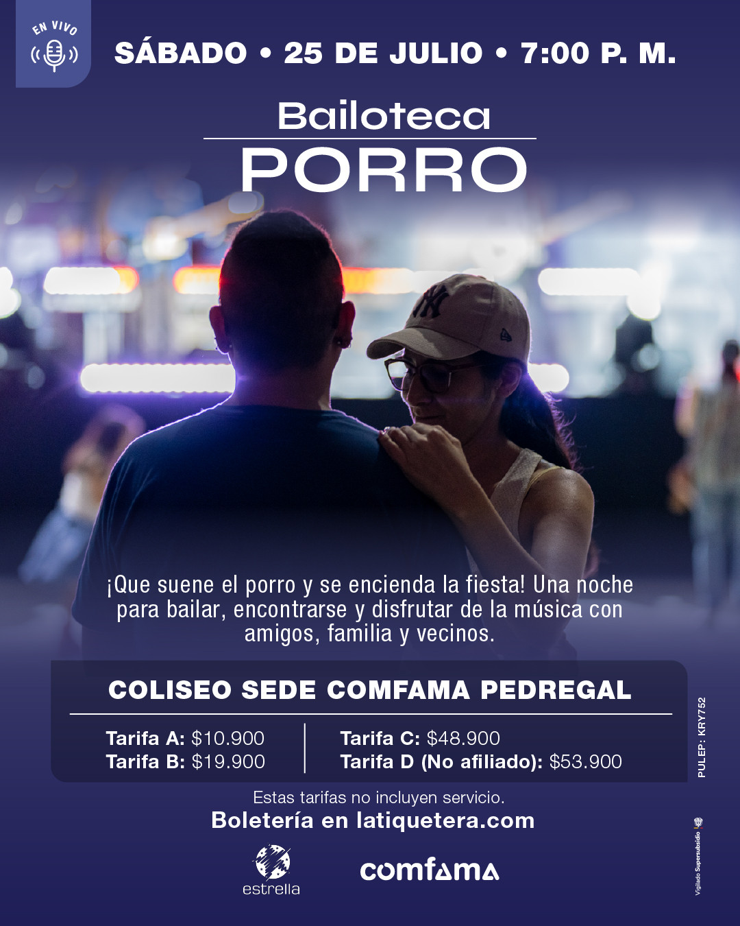 Flyer del evento