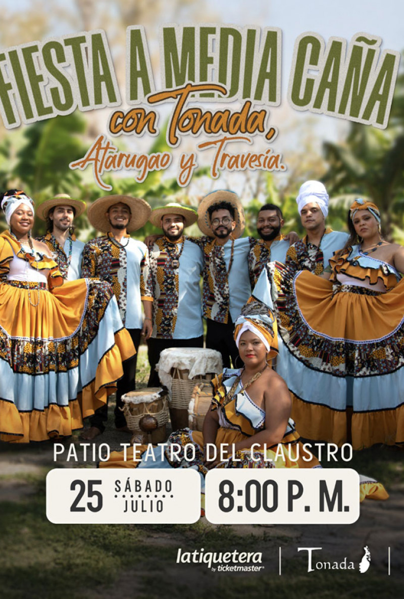  Fiesta a media caña con Tonada, Travesía y Atarugao