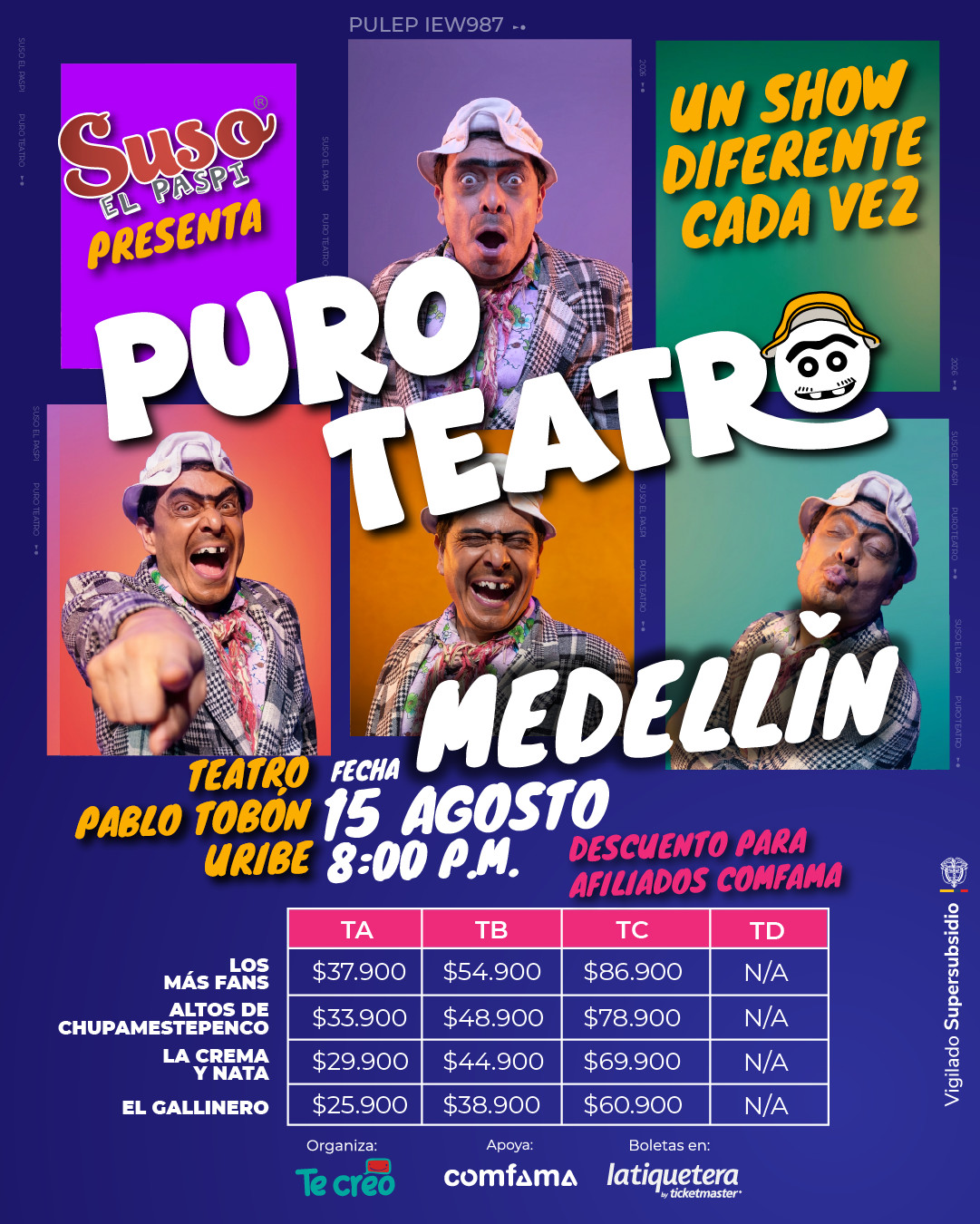 Flyer del evento