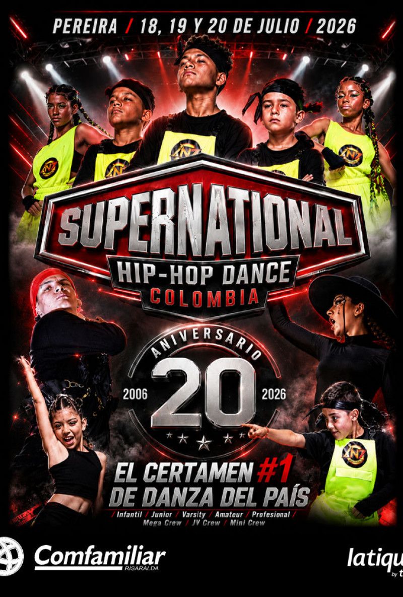 Supernational – Hip - Hop Dance Colombia 20 años