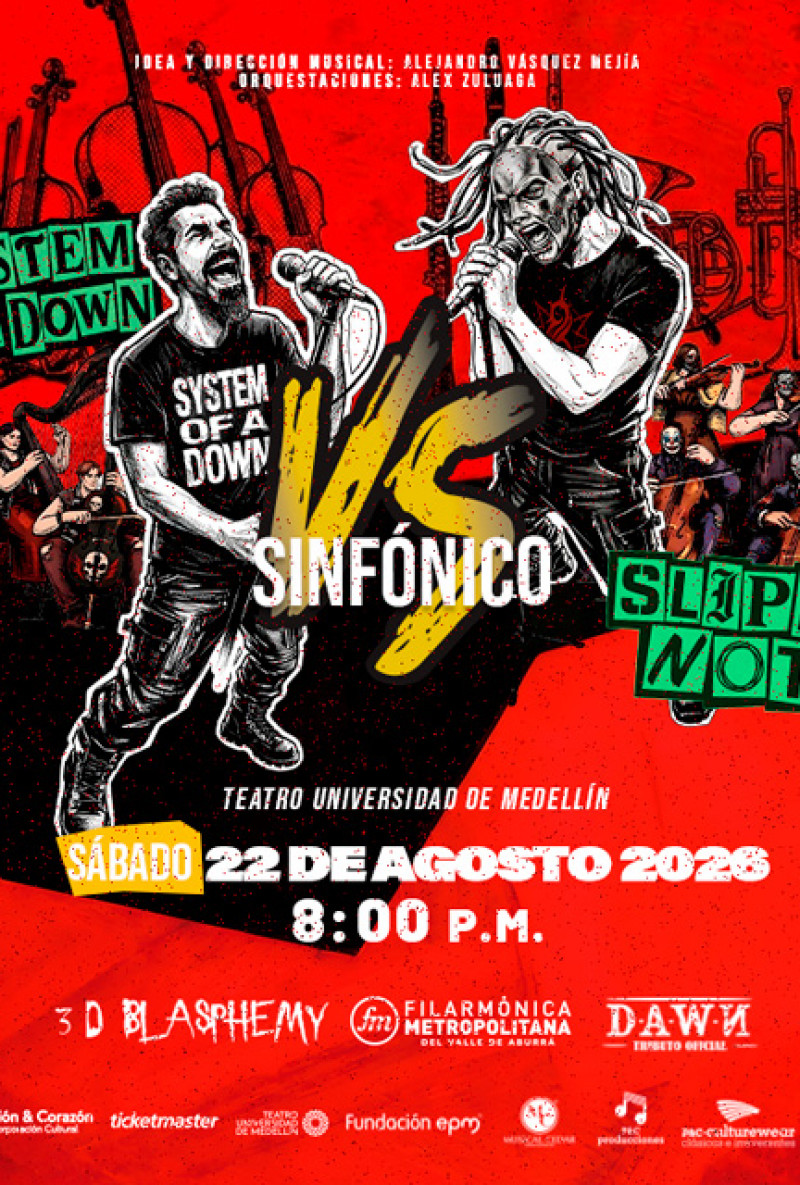 System of a Down vs Slipknot Sinfónico