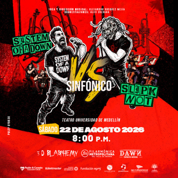 System of a Down vs Slipknot Sinfónico