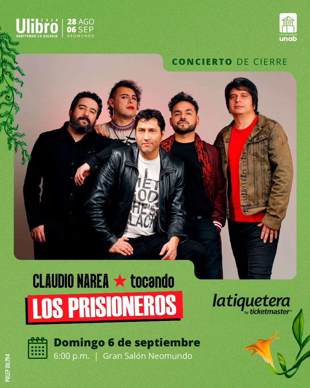 Flyer del evento