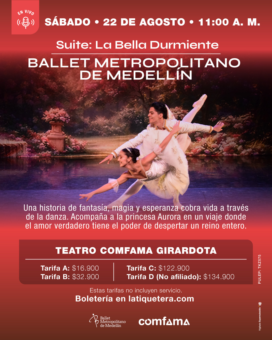 Flyer del evento