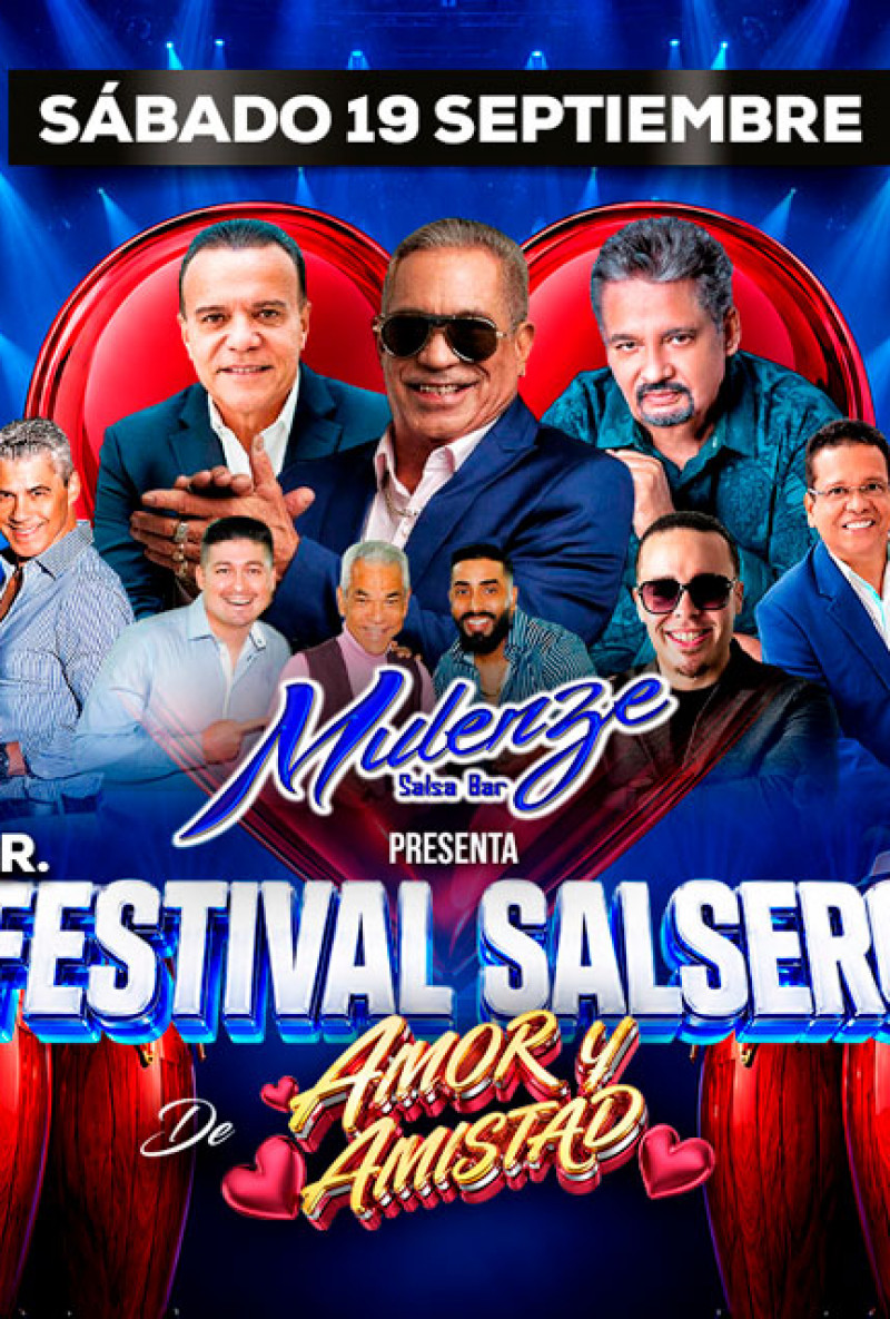 Mulenze Salsa Bar Presenta: 1er Festival Salsero de Amor y Amistad