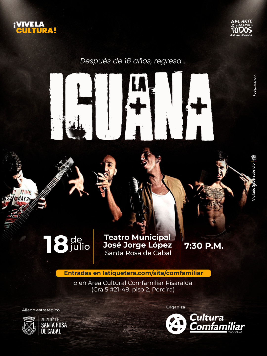 Flyer del evento