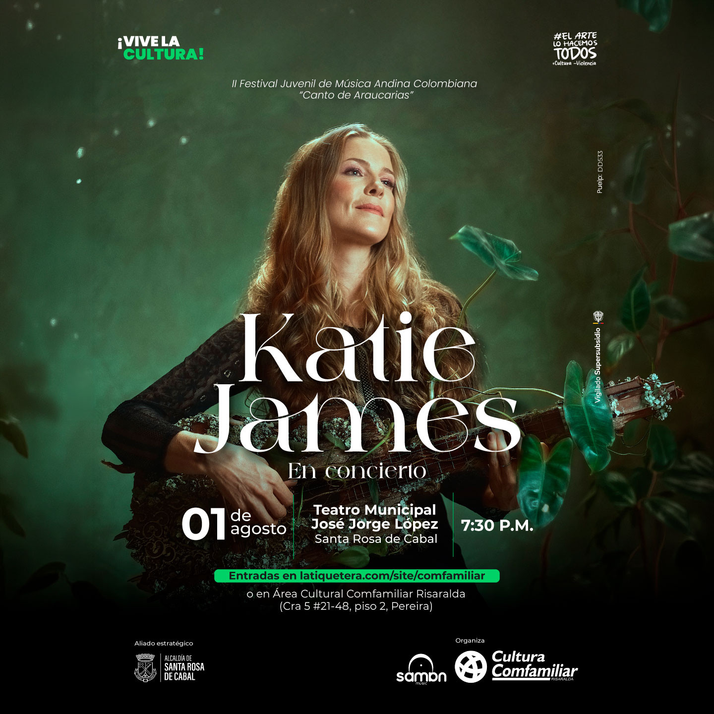 Flyer del evento