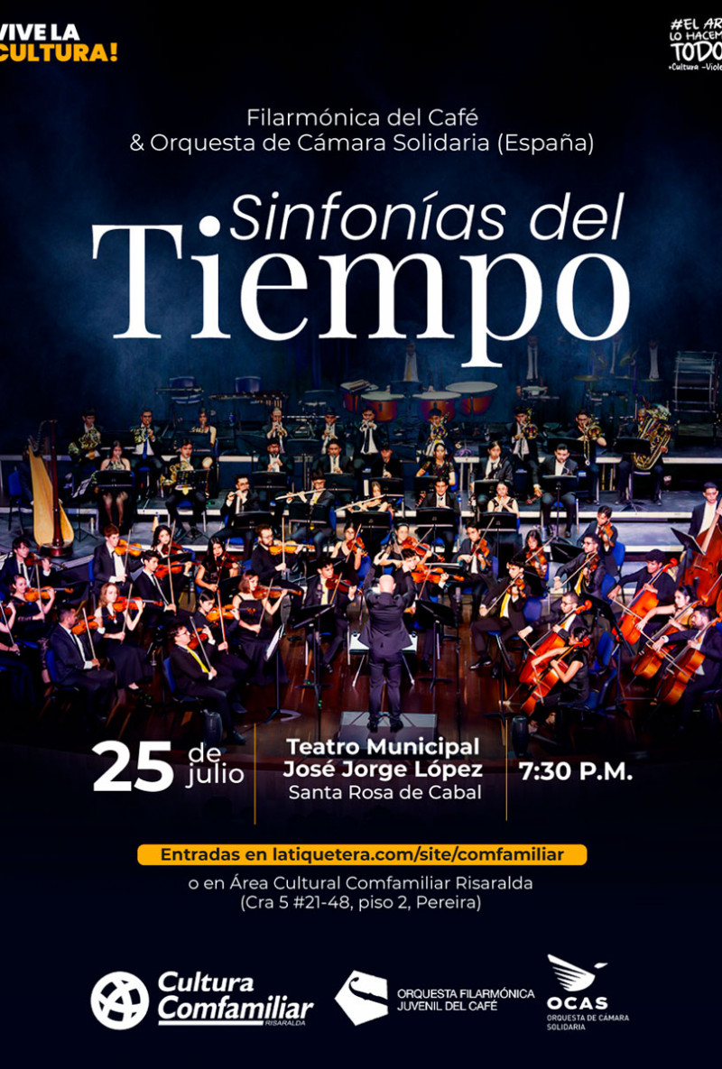 “Sinfonías del Tiempo” Un viaje musical por la memoria, la emoción y la grandeza orquestal